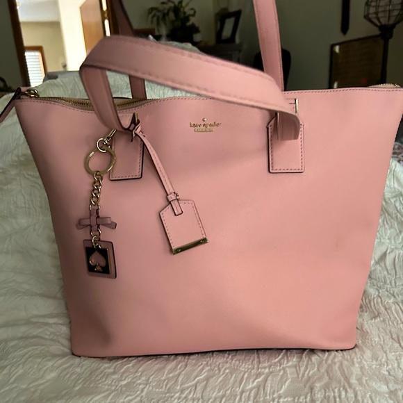 kate spade Handbags - Kate Spade Cameron Street Large Lucie Bag - Pink Sunset BONUS bag Charm